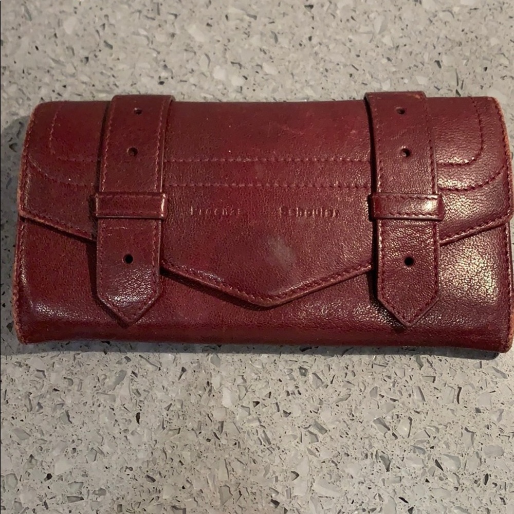 Proenza Schouler Ps1 Continental Wallet Oxblood